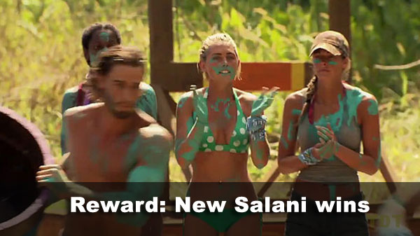New Salani wins reward