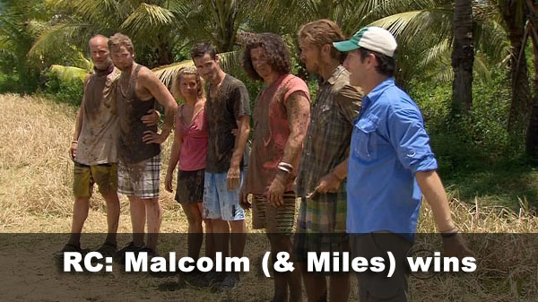 Malcolm, Miles win reward
