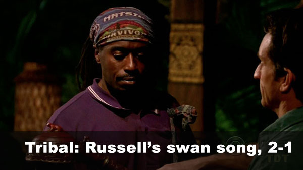 Russell out 2-1