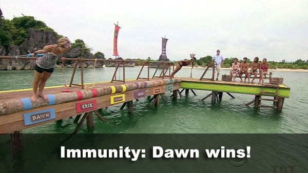 Dawn wins immunity