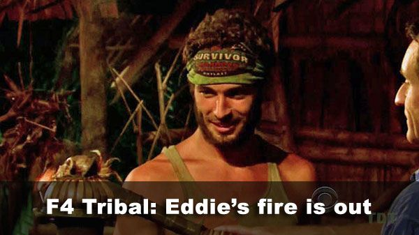 Eddie out, 3-1