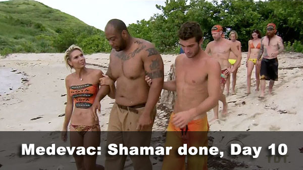 Shamar medevac, Day 10