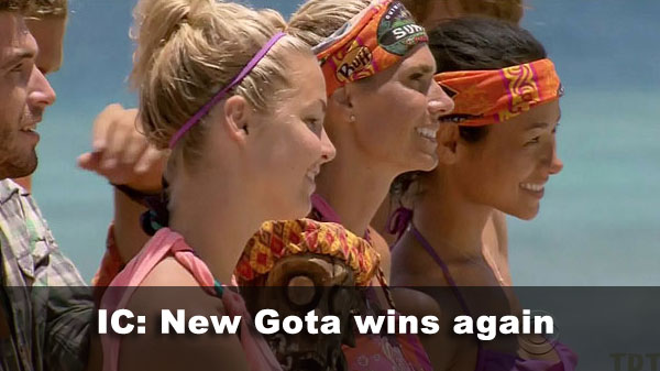 New Gota wins immunity