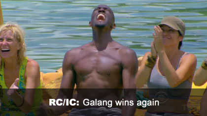 Galang wins immunity