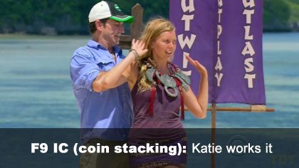 Katie wins immunity