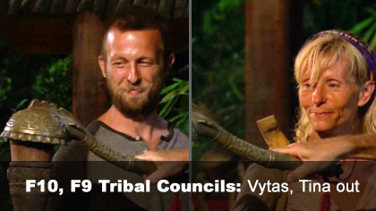 Vytas, Tina out