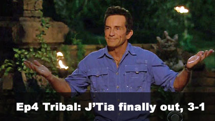 J'Tia out, 3-1