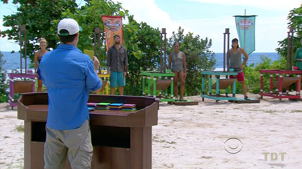 Jeff Probst: Behind the podium