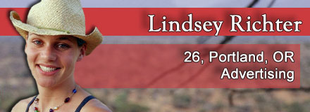 Lindsey Richter, 26, Portland, OR