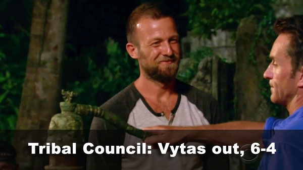 Vytas out
