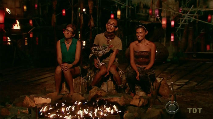 Final three