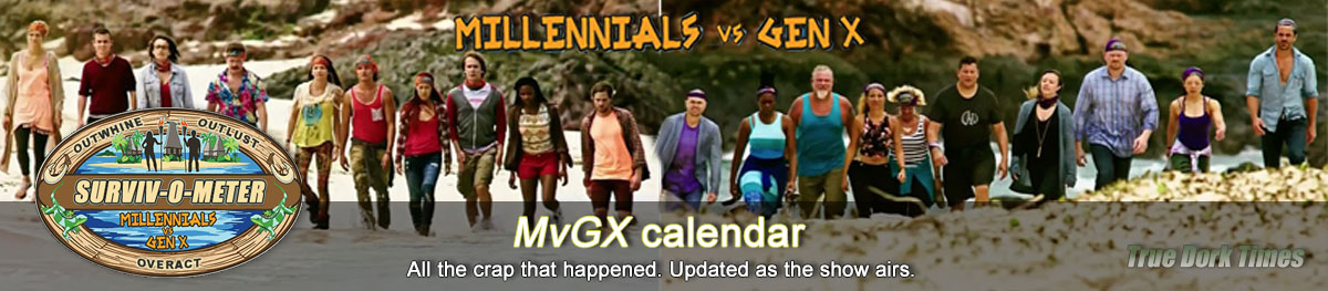 Survivor 33: MvGX calendar