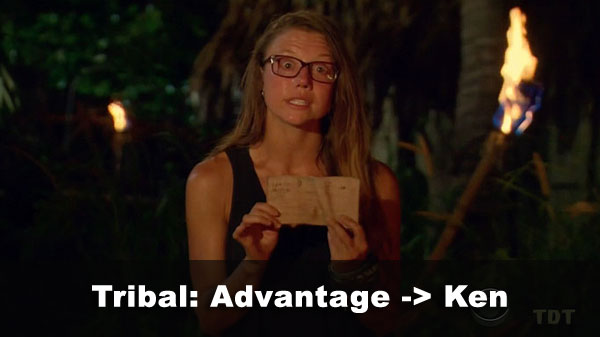 Jessica passes Legacy Advantage to Ken