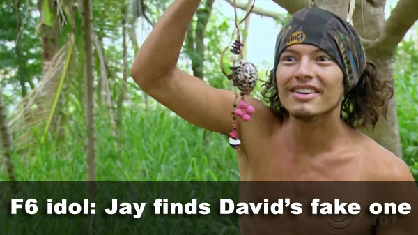 Jay finds a fake idol