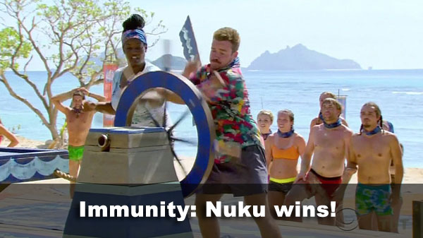 Nuku wins
