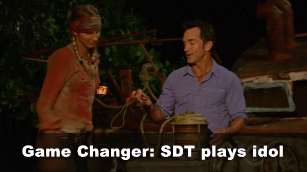 Sierra plays Tai's idol for herself