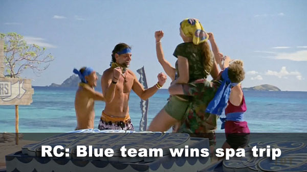Blue team wins Marshalls spa reward