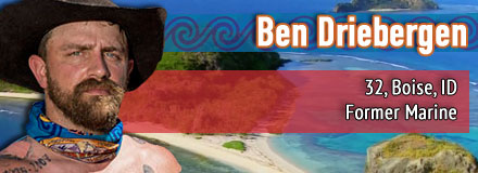 Ben Driebergen, 34, Boise, ID