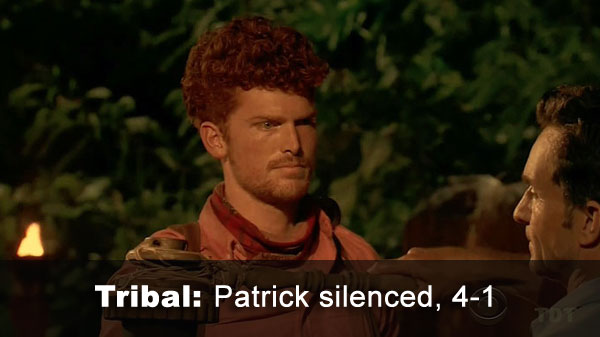 Patrick out, 4-1