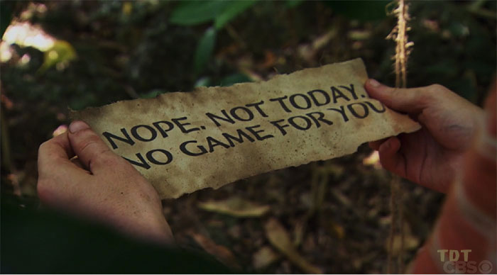 Not today