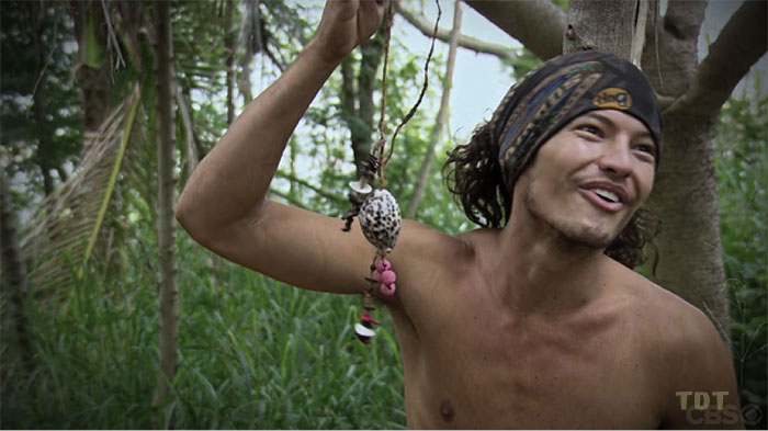 Jay with David's fake idol
