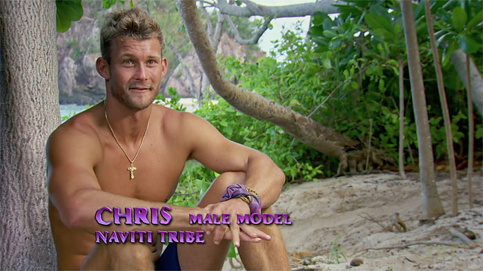 Survivor contestant Chris Noble