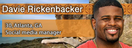 Davie Rickenbacker, 30, Atlanta, GA