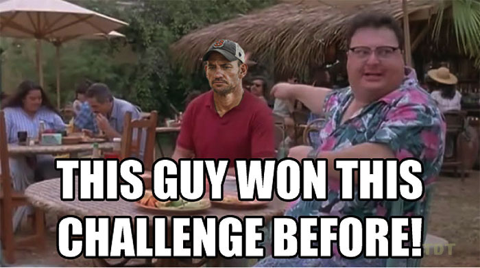 This guy won before