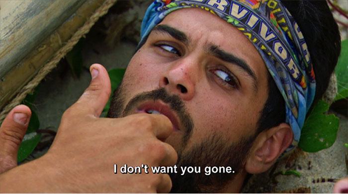 I don't want you gone