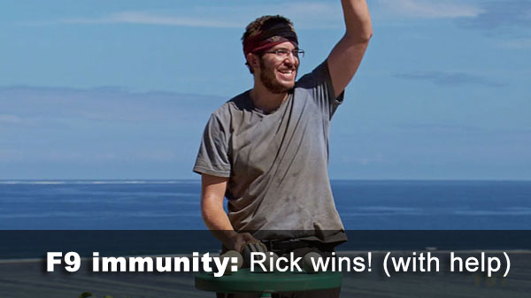 Rick wins IC