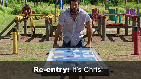 Chris is back
