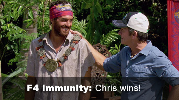 Chris wins F4 IC
