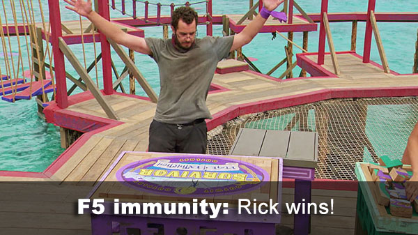 Rick wins IC
