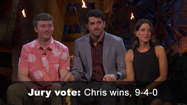 Chris wins, 9-4-0