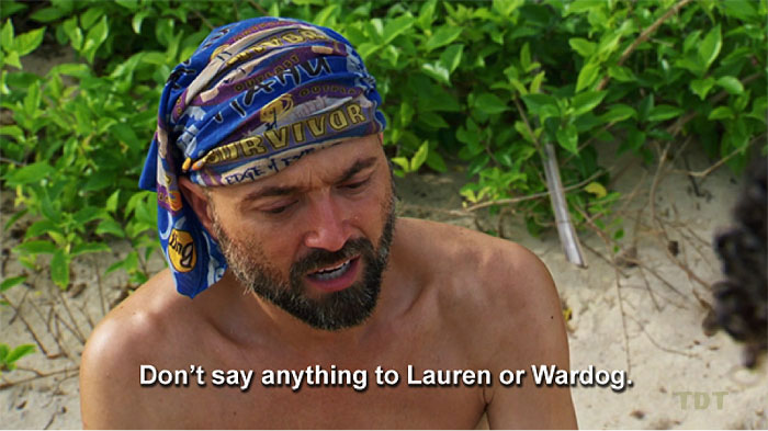 Don't tell Wardog