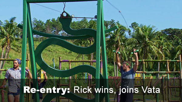 Rick re-enters game