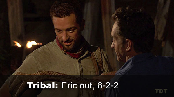 Eric out, 8-2-2