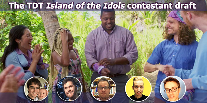 Giant heads: The TDT Island of the Idols contestant draft