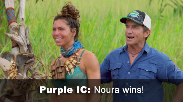 Noura wins immunity
