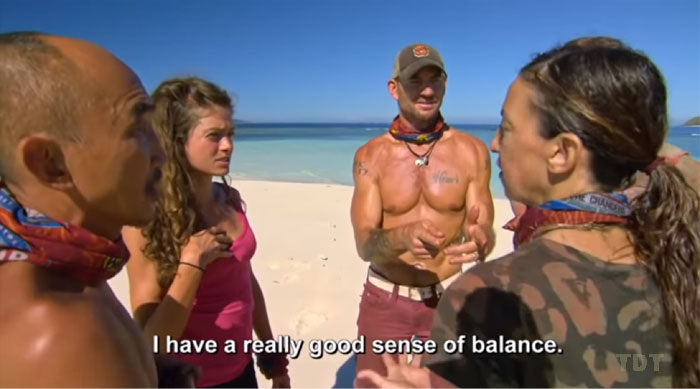 Debbie balances