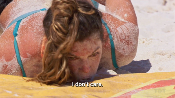Noura: I don't care