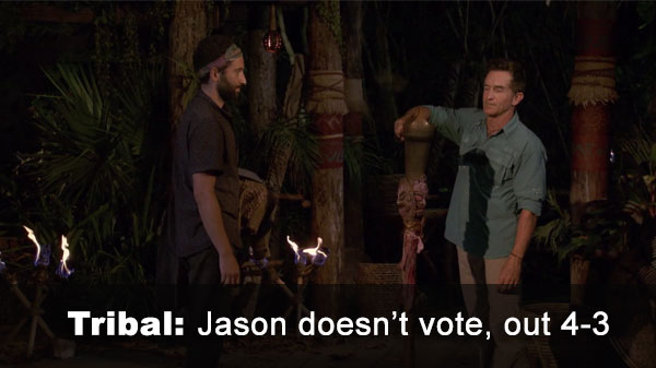Jason out, 4-3