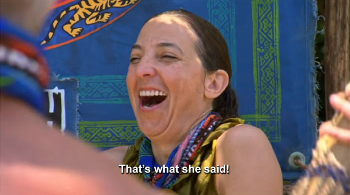 Debbie: That's what she said