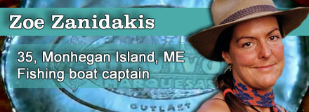 Zoe Zanidakis, 35, Monhegan Island, ME