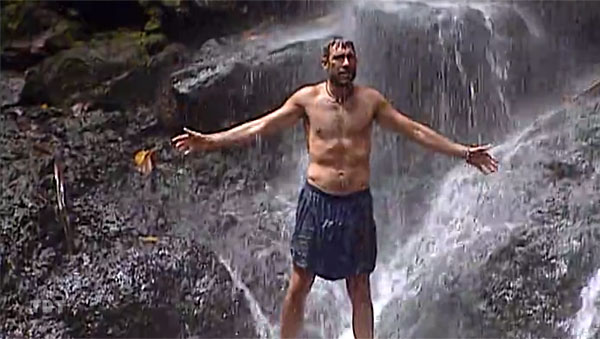 John gets soaked