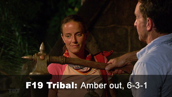 Amber out, 6-3-1