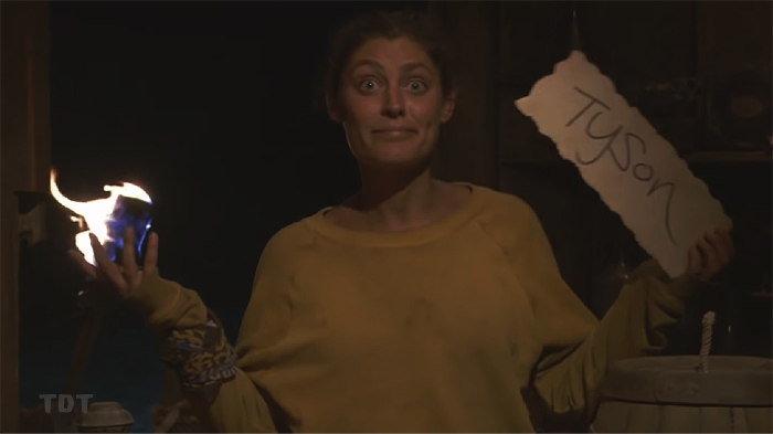 Michele shrug
