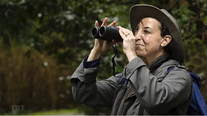 Ornithologist Debbie