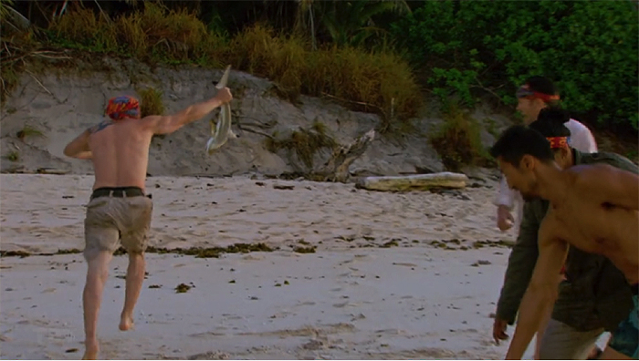 Tony and the shark