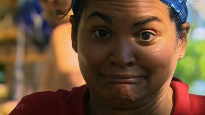 Smirking Sandra